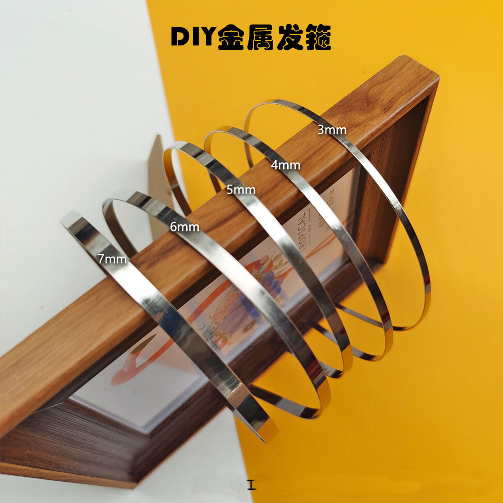 ห่วงผมโลหะ DIY Butterfly Knot สำหรับ Headbands