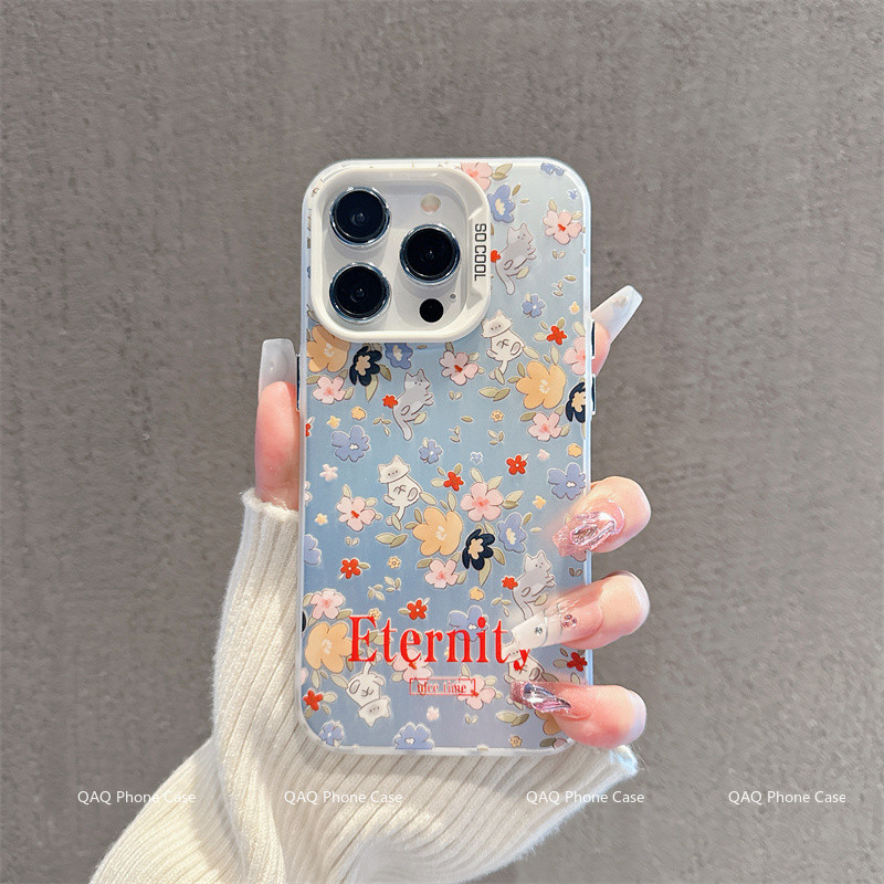 เข้ากันได้กับ ไอโฟน16 ไอโฟน 15 Pro Max iPhone 13  ไอโฟน11 X XS XR 7p8p เคสโทรศัพท์เคสนุ่มน่ารัก DLMS