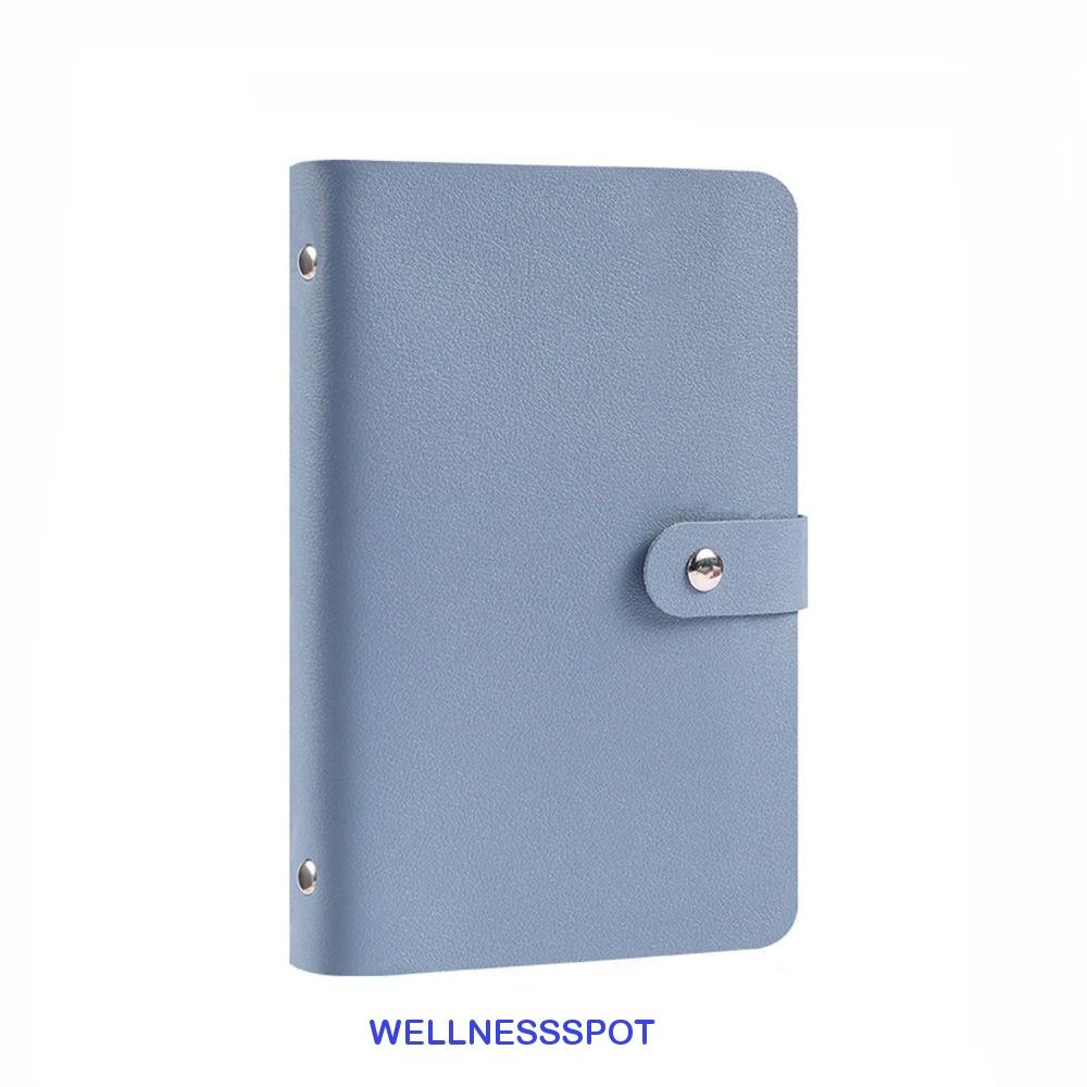 Wellnessspot 100 หนังสือท้าทายออมทรัพย์, สนุกง่าย $1000 เงินฝากเงิน Binder, Creative กันน้ําหนังใสเงินสด Budget โน้ตบุ๊คเงิน Organizer
