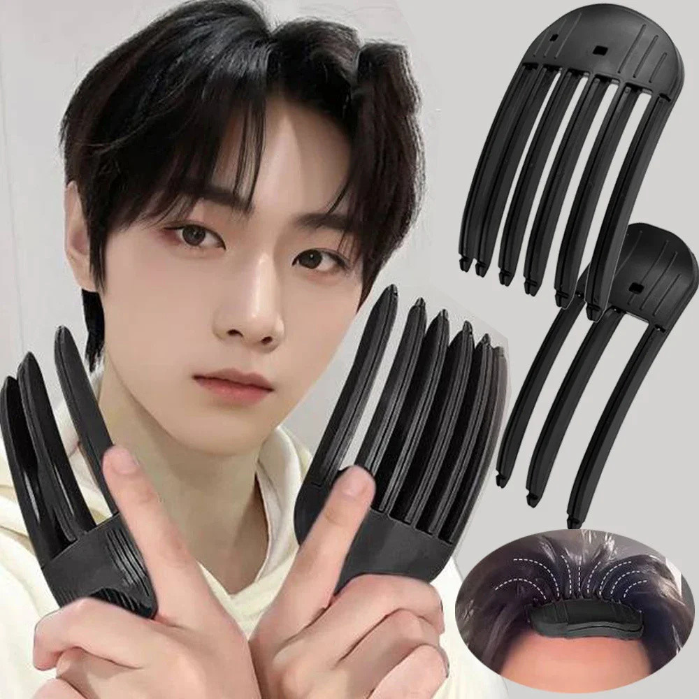 หวีพลาสติกลมที่ใช้งานได้จริงสําหรับทรงผมปุย-มัลติฟังก์ชั่น High Headtop Tonifying Artifact-แผ่นหวีรากผมปุยแบบพกพา