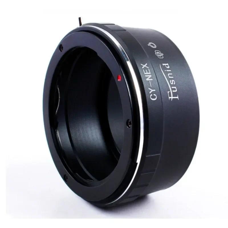 Cy-nex อะแดปเตอร์แหวนสําหรับเลนส์ Contax Yashica C/Y สําหรับกล้อง Sony E Mount NEX-5 NEX-7 NEX-3 LM-NEX NEX-VG10 LM-NEX