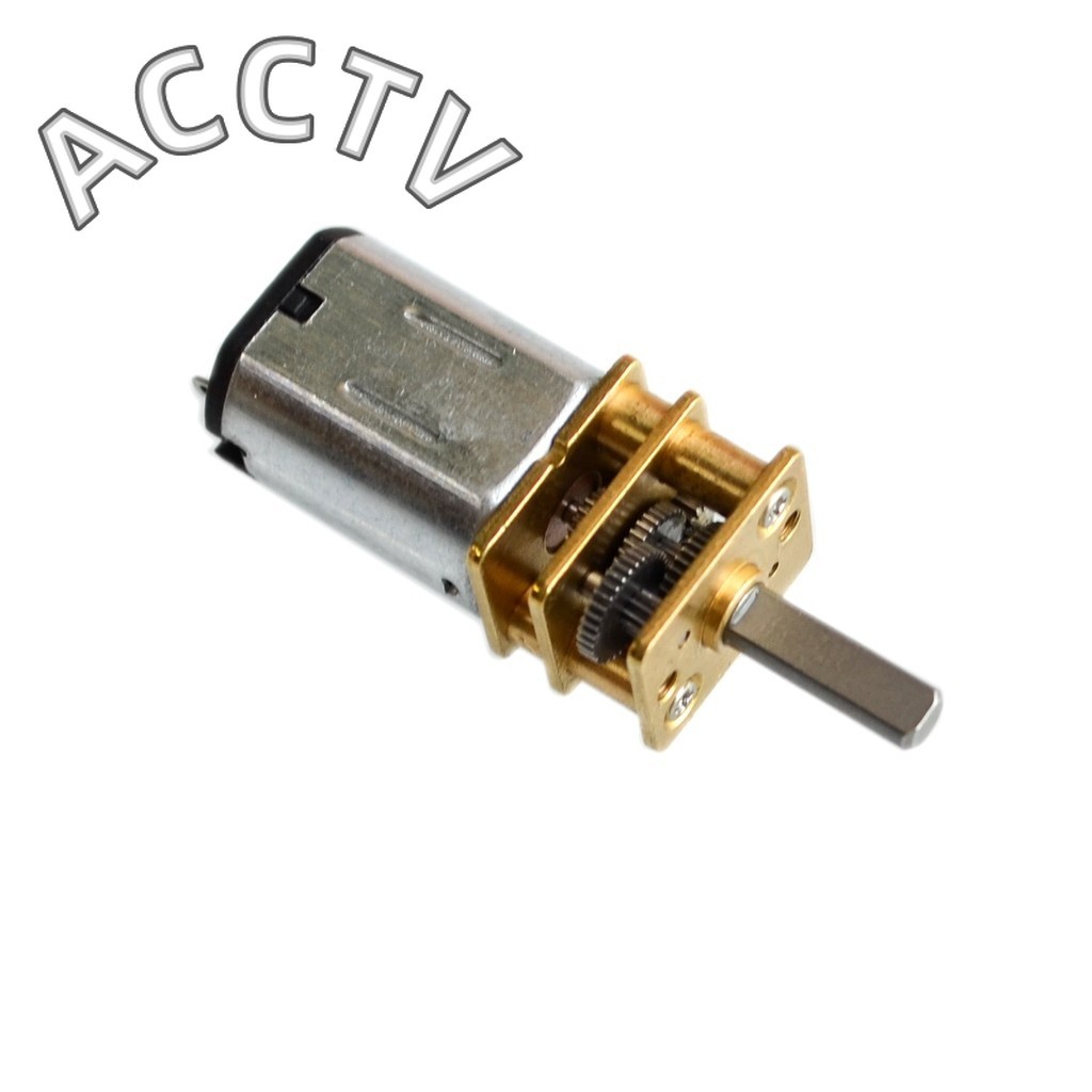 N20 500RPM DC6V Micro DC เกียร์มอเตอร์ไฟฟ้าที่มีประสิทธิภาพ Mini Deceleration เกียร์ลดมอเตอร์ Mayitr