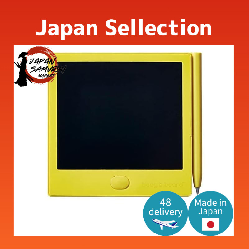 King Jim Electronic Memo Pad Boogie Board Yellow BB-12 Key 1 unit top1-ds-2428142 [Original Simple P