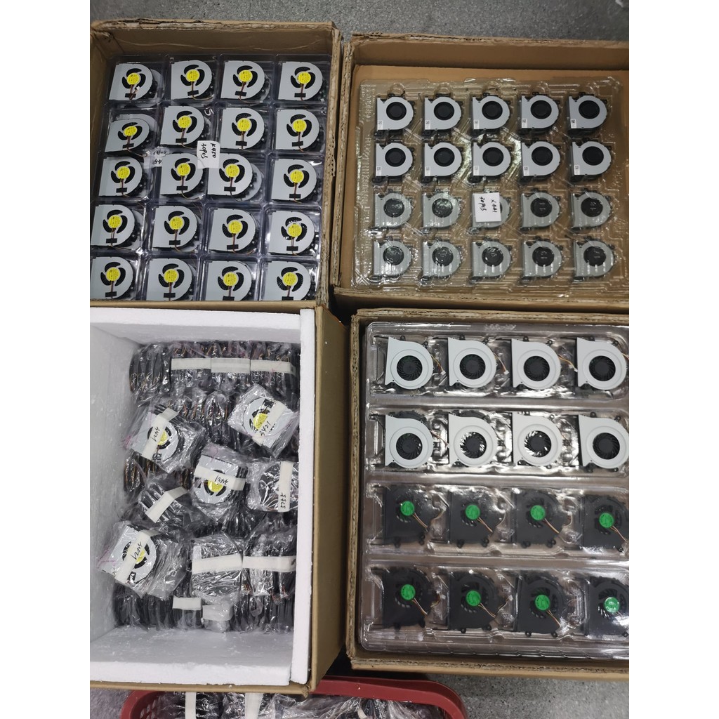 พัดลมระบายความร้อน โน๊ตบุ๊ค MSI GF66, GL66, MS-1581, Katana, Pulse พัดลมดัง ซ่อมด่วน เปลี่ยนพัดลม CPU+GPU