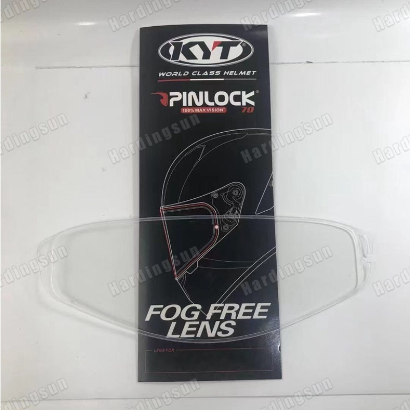 KYT NFR/NXR/GP TT Course สติ๊กเกอร์กันฝ้า PIN LOCK สําหรับเลนส์หมวกกันน็อค KYT NFR