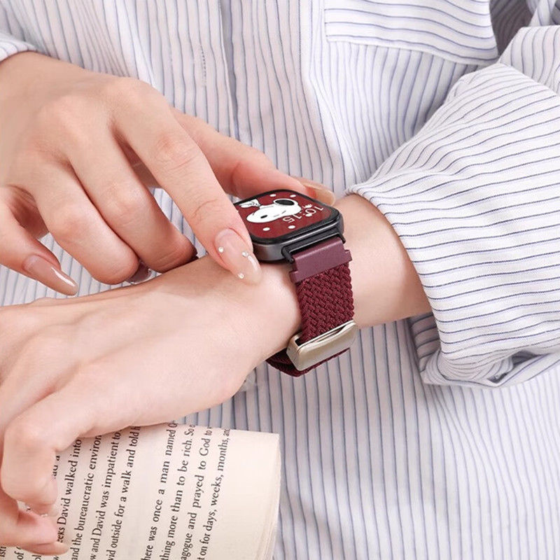 สําหรับ HCare Go5/Go3 สายนาฬิกา Magnetic Snap สายไนลอน - รูปที่ 3