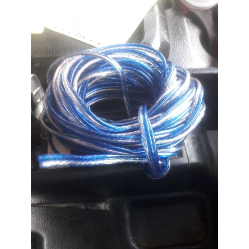 BUYBUYTECH สายลำโพงใส10เมตร ลวดทองแดง O.D.4 x 8 mm. speaker cable AUDIO/PA. /DJ- Red - รูปที่ 3