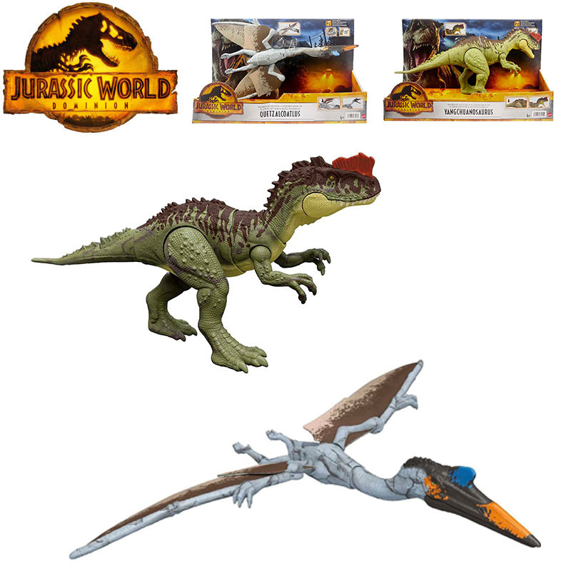 Mattel Jurassic World Reign Series สินค้าใหม่ Nagawa Dragon Aeolus Pterodactyl ของเล่นไดโนเสาร์รุ่น 