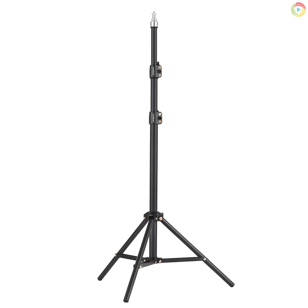 ขาตั้งกล้อง Andoer 210 ซม./83in ขาตั้งไฟโลหะแบบพกพา Heavy Duty Adjus Came10