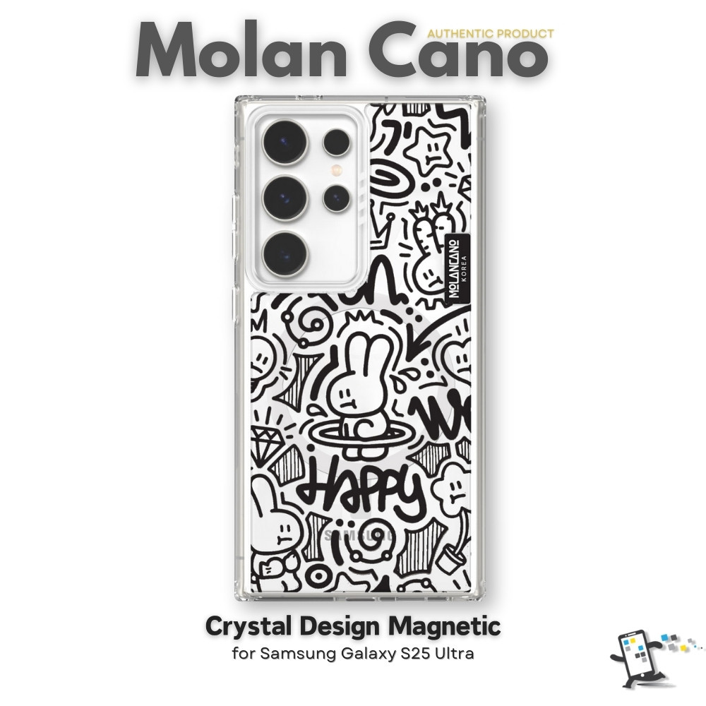 Molan Cano Crystal Design Magnetic เคสสำหรับ Samsung Galaxy S25 Ultra