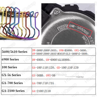 กันชนนาฬิกาสําหรับอุปกรณ์เสริมการปรับเปลี่ยน Casio DW5600 GW-6900 Series GA-100 700 2100 GX-56
