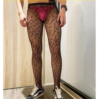 BBOYMMYOBB ผู้ชายเซ็กซี่ตาข่าย Body ถุงน่อง Fishnet ชุดบอดี้สูทชุดชั้นใน Pantyhose ชุดชั้นใน US