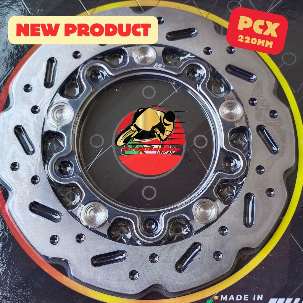 จานแต่ง จานดิส งานไทย จานเบรค Pcx160 89racingแท้ จานเบรคแต่ง ตรงรุ่น จานหน้า ขนาด220มิล