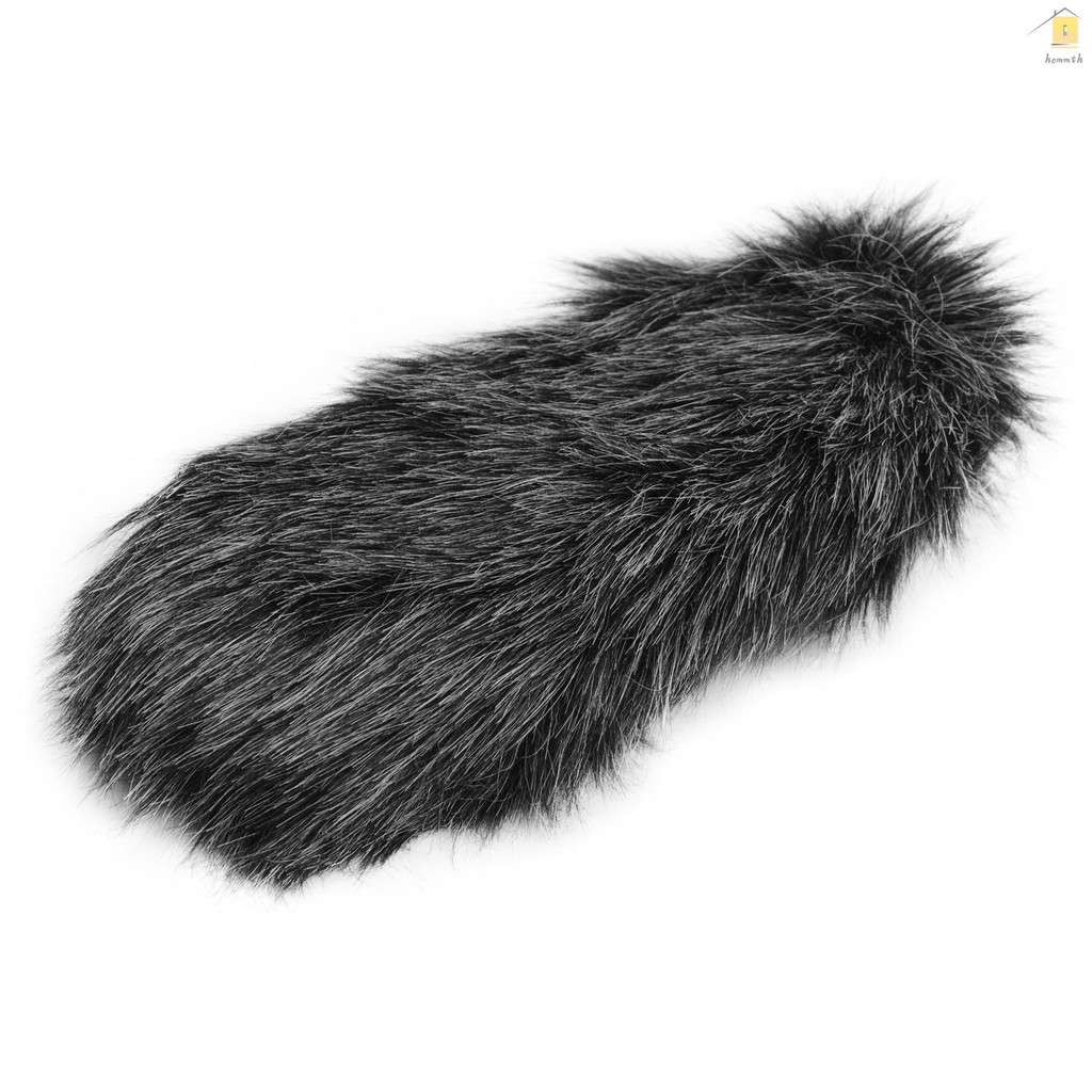 On-camera ไมโครโฟน Furry Windshield Mic ฝาครอบ Muff ใช้งานร่วมกับ RODE VideoMic GO/ TAKSTAR SGC-598 ไมโครโฟน #Homeshop