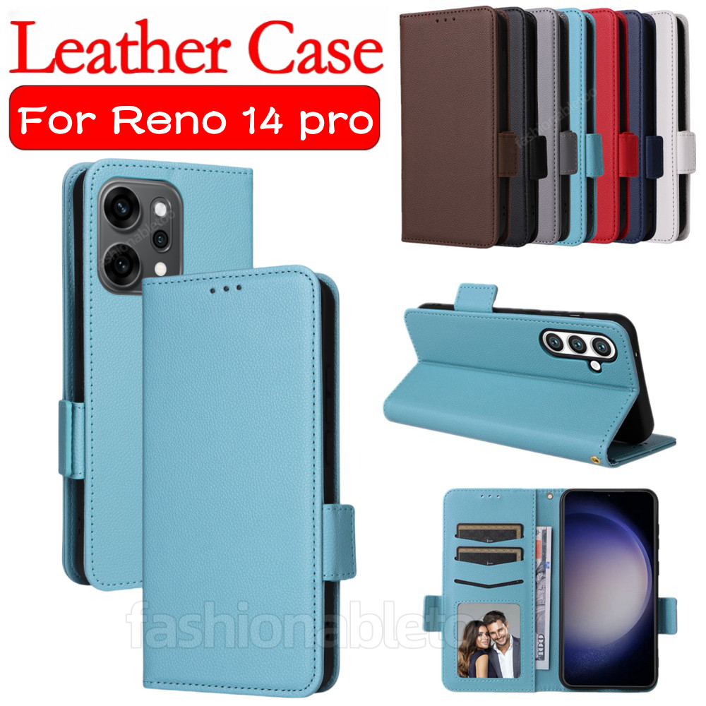 สําหรับ Reno 14 Pro 5G หนังสําหรับ Oppo Reno 14 Pro F 14pro 14F 1 4 Reno14 pro Reno14pro Reno14 F Re