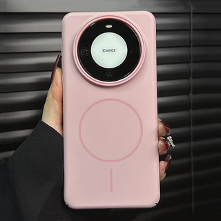 สําหรับ Honor X9D X9C X9A X9B X8C X7D X6C X5C Plus X9C Smart เคสโทรศัพท์แม่เหล็กเคลือบด้านบางเฉียบสีทึบกันกระแทกซิลิโคนแข็งปก