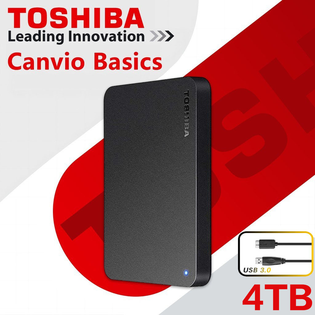 Toshiba harddisk external 1TB 2TB 4TB HDD Expansion ฮาร์ดดิสก์ External Harddisk Drives ฮาร์ดดิสก์แบ