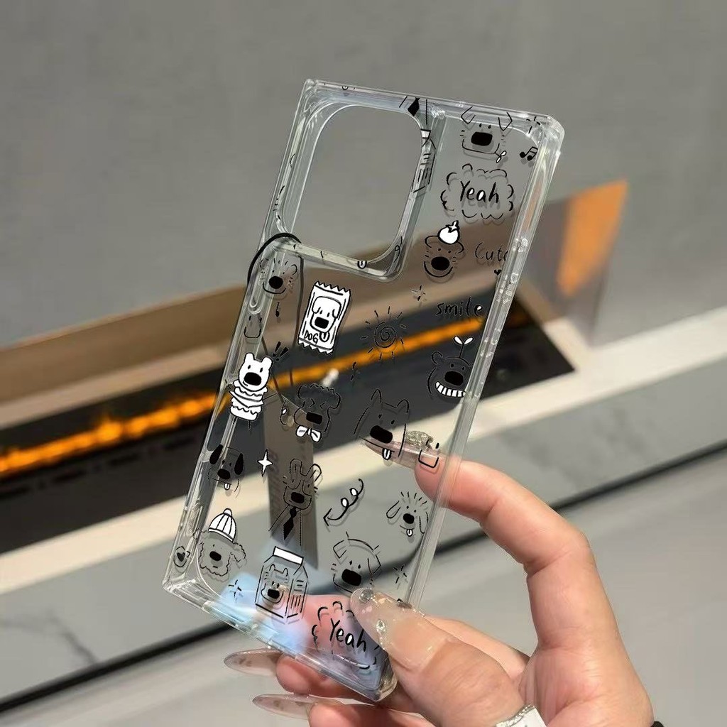 [เคส Cube] Dog Avatar Ice Crystal Cube เหมาะสําหรับ Apple 16ProMax/15/14 เคสโทรศัพท์ iPhone13/12 หรูหรา ราคา ถูกที่สุด ดีลบีเคเค แกลเลอรีภาพที่ 3