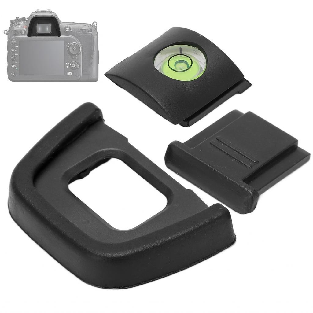 Viewfinder Eyecup Wear ทนต่อกล้องที่ออกแบบมาเป็นพิเศษฝาครอบรองเท้าเย็นด้านบนสำหรับ Nikon D7200 D750 D7100 D5100 D600 D300S D300 D90 D80