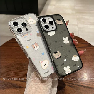 💌 Bov💌เคสไอโฟน เข้ากันได้กับ iPhone 17PROMAX 15ProMax 14 13 iPhone 12 11 XSMAX X XR 7Plus กรณีนุ่มน่ารัก-HLGTSF12