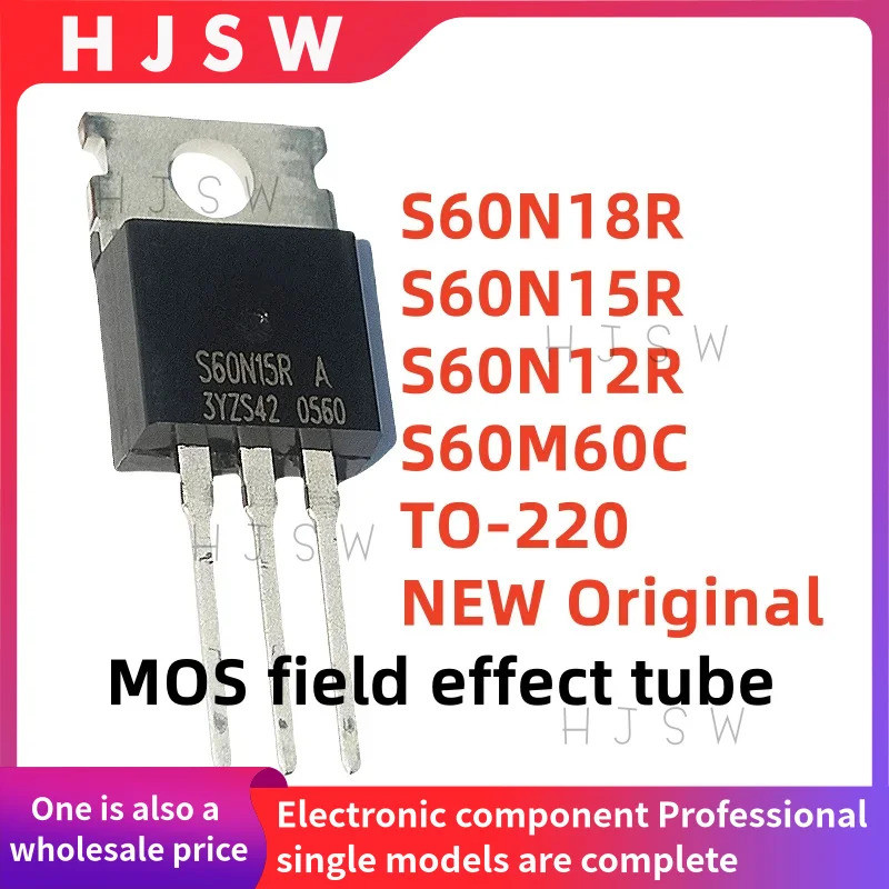 1-5PCS S60N18R S60N15R S60N12R S60N18 S60N15 S60N12 TO-220 MOS field effect tube ทรานซิสเตอร์อิเล็กท