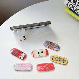 🍈Just🍈การ์ตูนน่ารักพับได้กระจกโทรศัพท์ยืนยืดพับได้วางเดสก์ทอ…