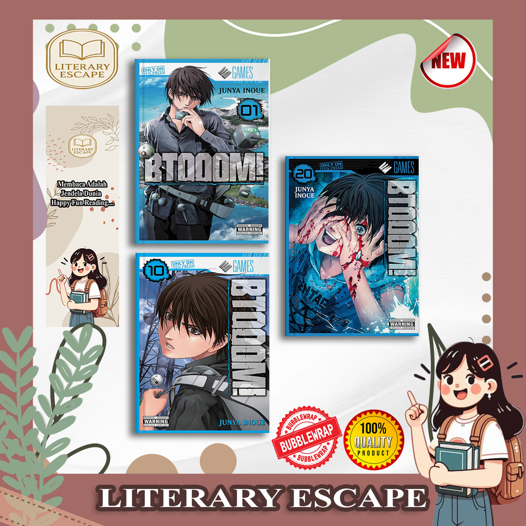 BTOOOM การ์ตูนมังงะ! Vol.1 - Vol.27 (B.English)