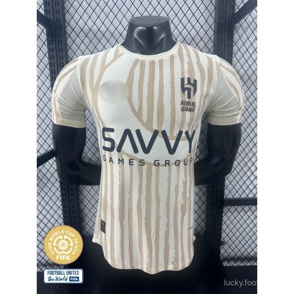 25-26| Al-Hilal SFC away Player version Jersey FIFA Club World Cup Roshn Saudi League ACL Elite