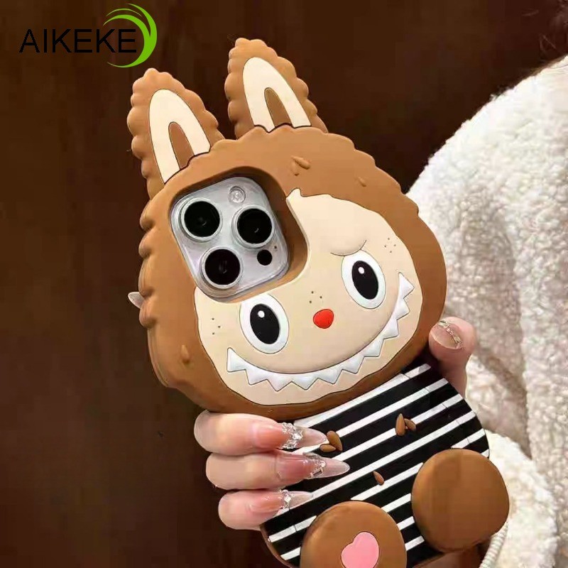 Love ลาย Labubu เคสโทรศัพท์สําหรับ Samsung Galaxy A33 M51 A03S A03 A02S A02 A23 A53 M52 M31 J7 J5 J3