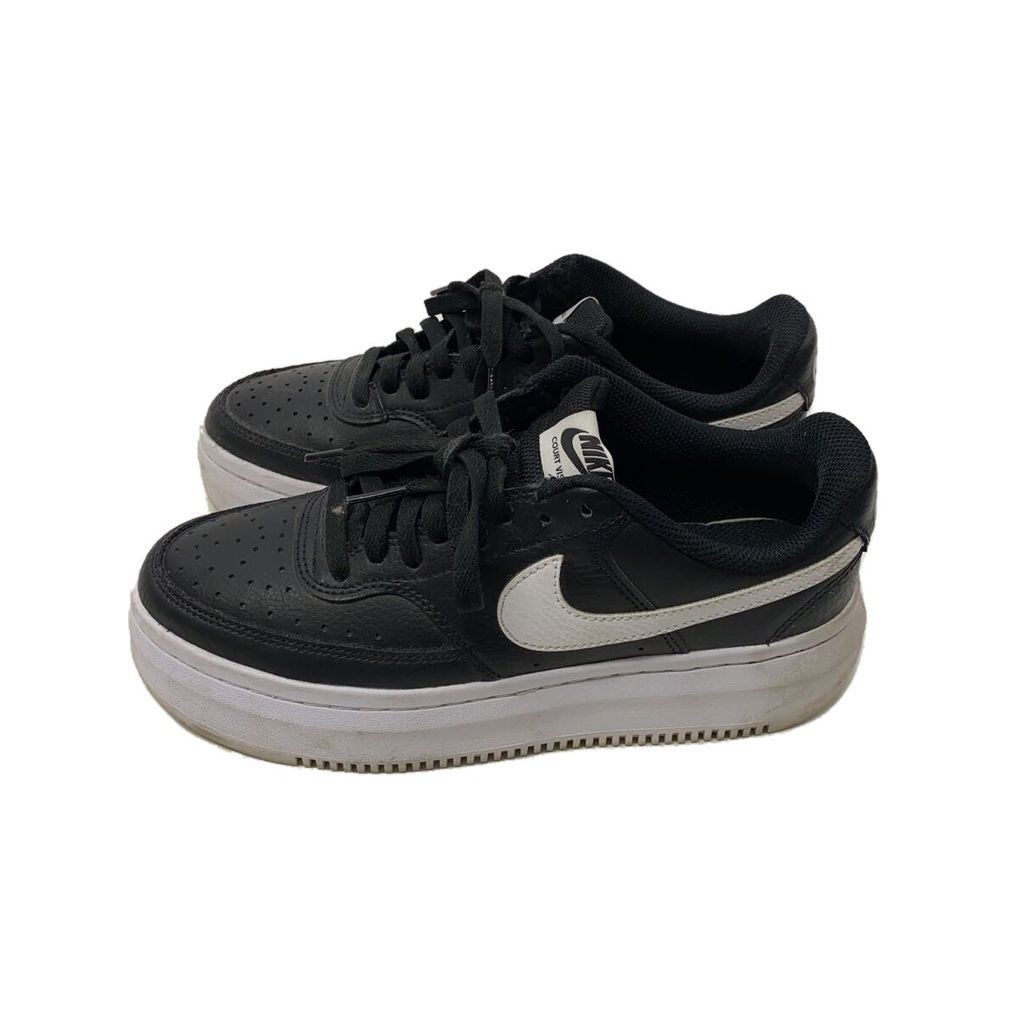 NIKE low top sneakers COURT VISION ALTA LTR_COURT LTR 25cm BLK Direct from Japan Secondhand