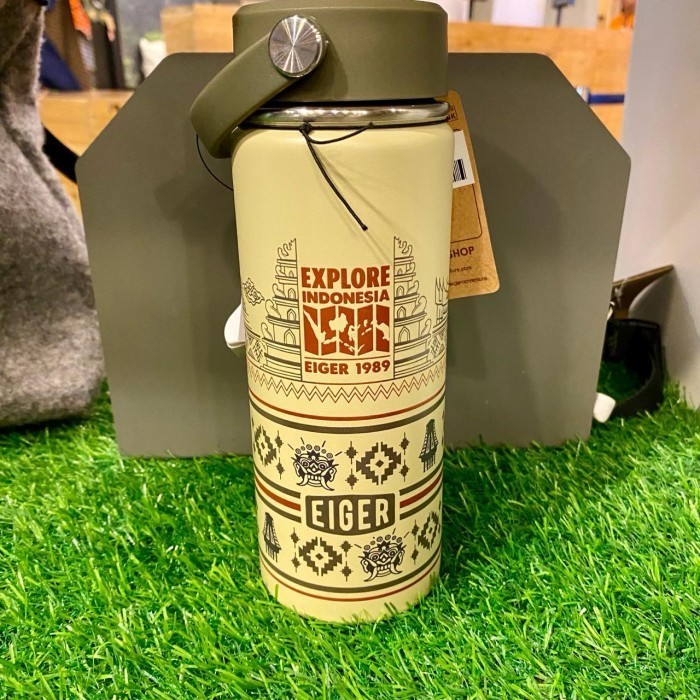 EIGER TUMBLER SERIES XPLORE INDONESIA ขวดดื่ม 500 มล. - ครีม