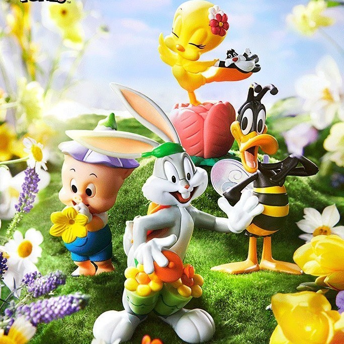 KFC Bugs Bunny Bunny Baby Toy Duffy Duck Cui Di ของเล่นเด็กตุ๊กตา Bugs Bunny