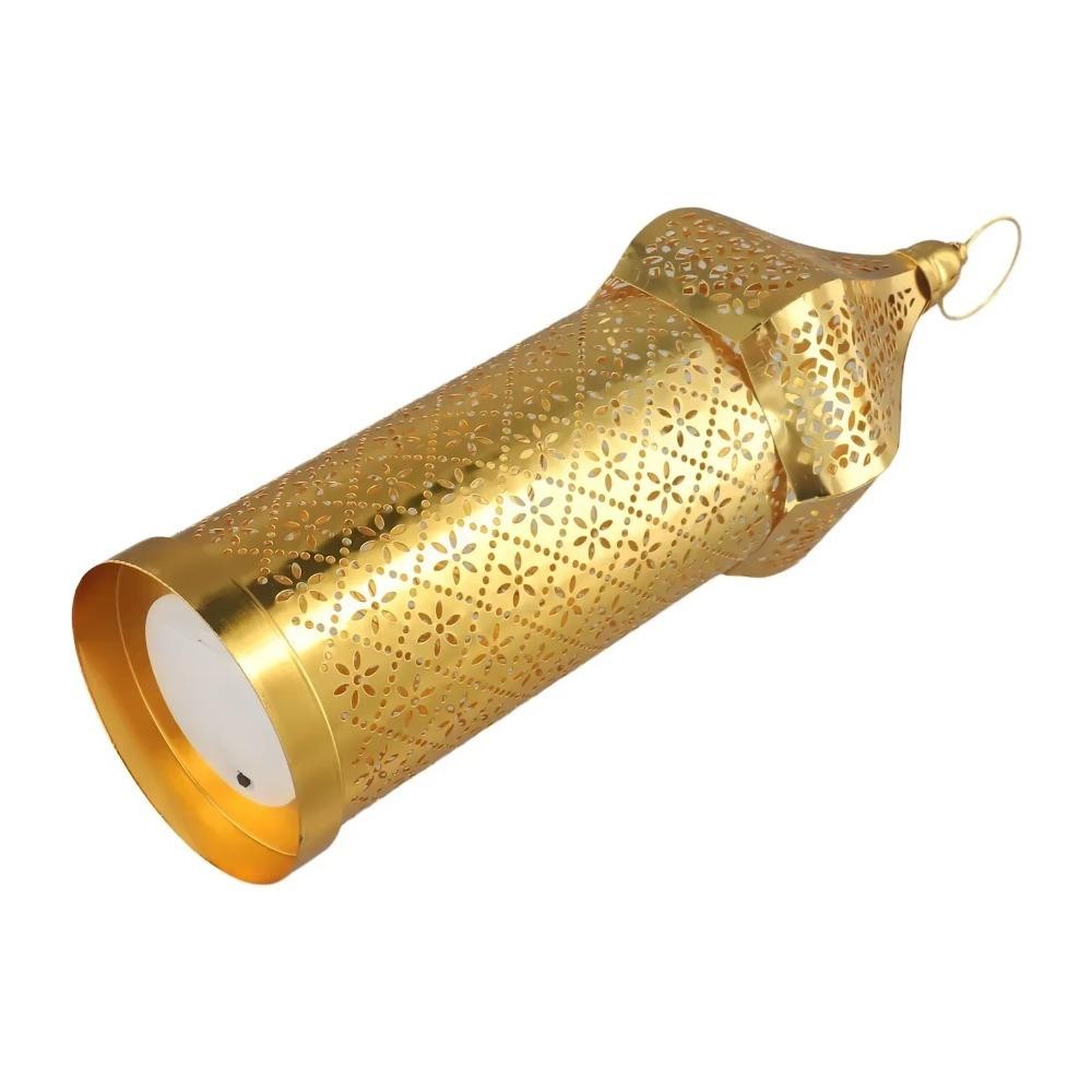 แฟชั่นฮับรอมฎอนไฟ นํา,กลวงศิลปะเหล็กโมร็อกโกไฟกลางคืน,เครื่องประดับบ้านวินเทจแบตเตอรี่ขับเคลื่อนโคมไฟมาสจิตอิสลามมุสลิม - รูปที่ 4
