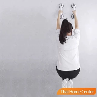 ราวจับในห้องน้ำ ราวพยุงตัวแบบตรง ผู้สูงอายุ มือจับประตู สูญญากาศ กันลื่น ไม่ต้องเจาะ handle