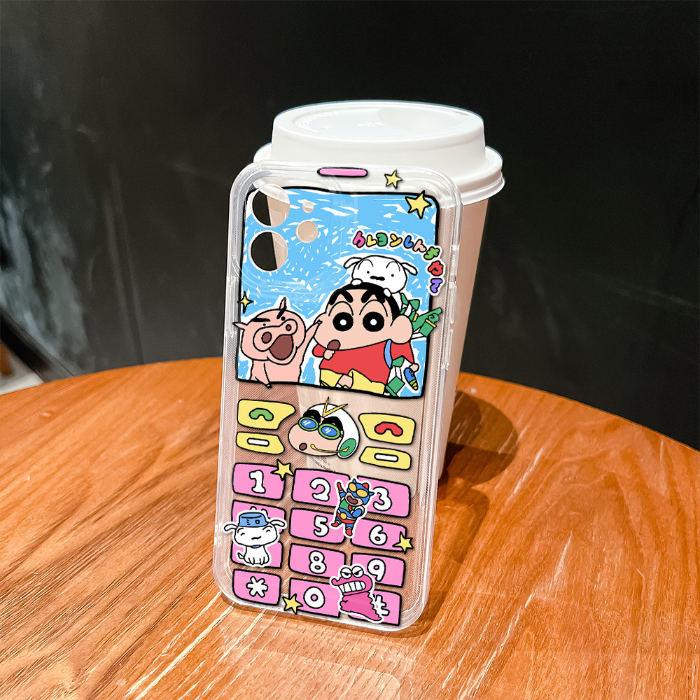 เคส For Xiaomi Redmi Mi 13C 12 12C 11 10 10C 10A A1 A2 9C 9T 9A 9 Poco C65 X6 M6 M5S Lite NE Pro 5G โปร่งใส Case TPU TKK - รูปที่ 6