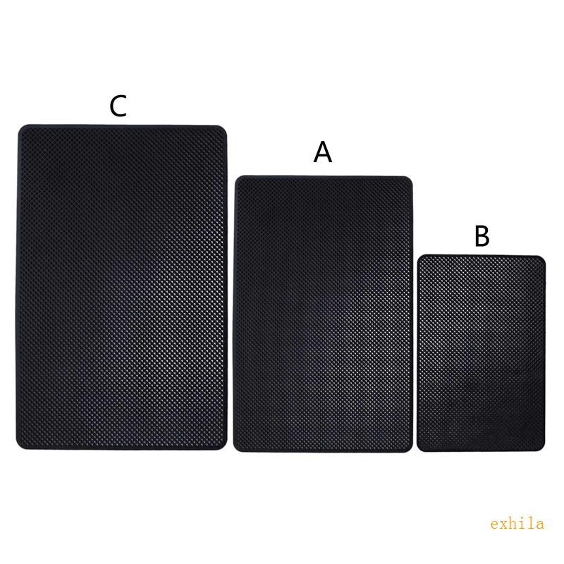 Exhila รถ Magic Anti-slip Dashboard Pad แผ่นกันลื่นซิลิโคนโทรศัพท์สําหรับ Key Holder Magic Pads Mat สําหรับเหรียญคีย์