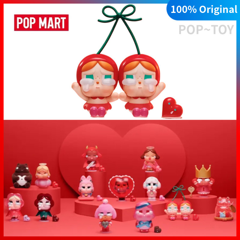 POPMART CRYBABY CRYING FOR LOVE Series Blind Box Cute Figures Pop Mart Official