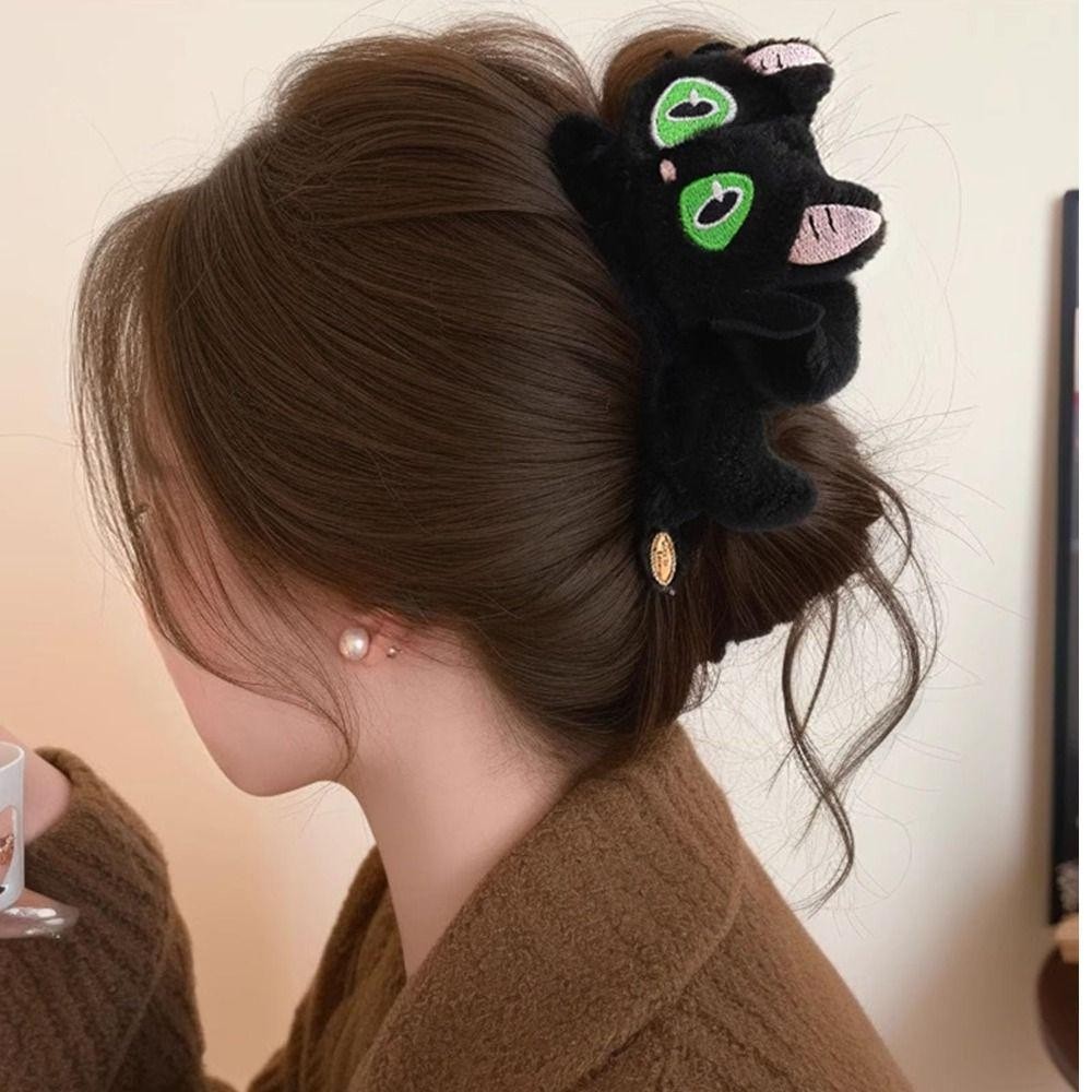 Bja เล็บผม, แมวตุ๊กตาโลภคลิป, น่ารักที่แข็งแกร่งถือลื่นฉลามคลิปสําหรับเด็กผู้หญิง - รูปที่ 2