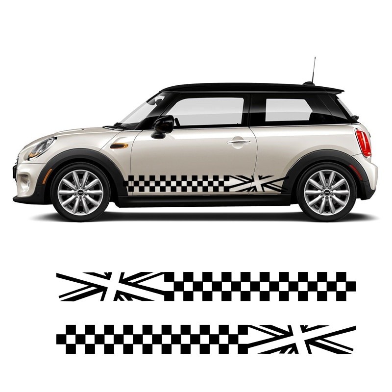 K367 ENGLAND Flag Body Lining สติ๊กเกอร์รูปลอกประตูด้านข้าง