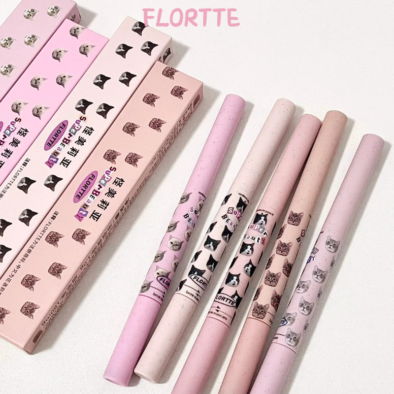 FLORTTE ดินสอคิ้ว, ดินสอคิ้วสองหัว, ครีมย้อมคิ้ว