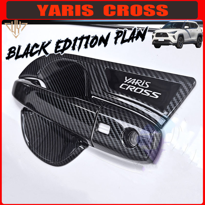 WY toyota yaris cross 2023, 2024, 2025 ชิ้นส่วนรถยนต์, มือจับประตู, ชามประตู, ตกแต่งภายนอก