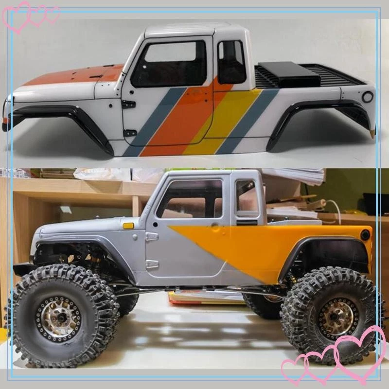 [meteor2] 12.32 Body Shell RC Clear Body PC Unpainted สมจริง PC Body Shell รถบรรทุกสําหรับ MST Cfx W 1/10 รุ่นรถอัพเกรดอุปกรณ์เสริม thumbnail 3