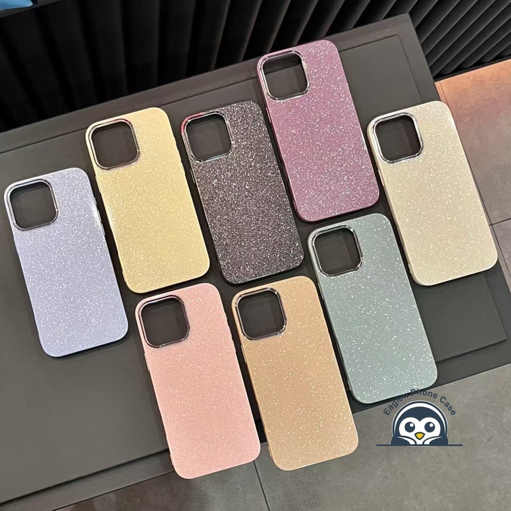 Elegantเงาเคสโทรศัพท์สําหรับOPPO A5 Pro A5X A3 A3X Reno 13F 13 Pro A80 A60 A40 A40M A17 A17K A57 A77 2022 A77S A57S A57S A57E 5G LitterฝาครอบสีPกรณีน่ารักG Litterปกน่ารัก