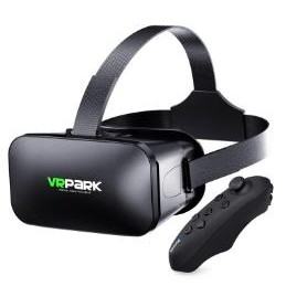 แบบเดิม VR PARK VR แว่นตา 3Dแว่นตา3D VR พร้อมรีโมทบลูทู ธ คอนโทรล VR ชุดหูฟังคุณภาพสูงในตัว