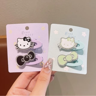 กิ๊บแมวคิตตี้สไตล์เกาหลี อุปกรณ์แต่งผมน่ารักสำหรับเด็กและผู้ใหญ่