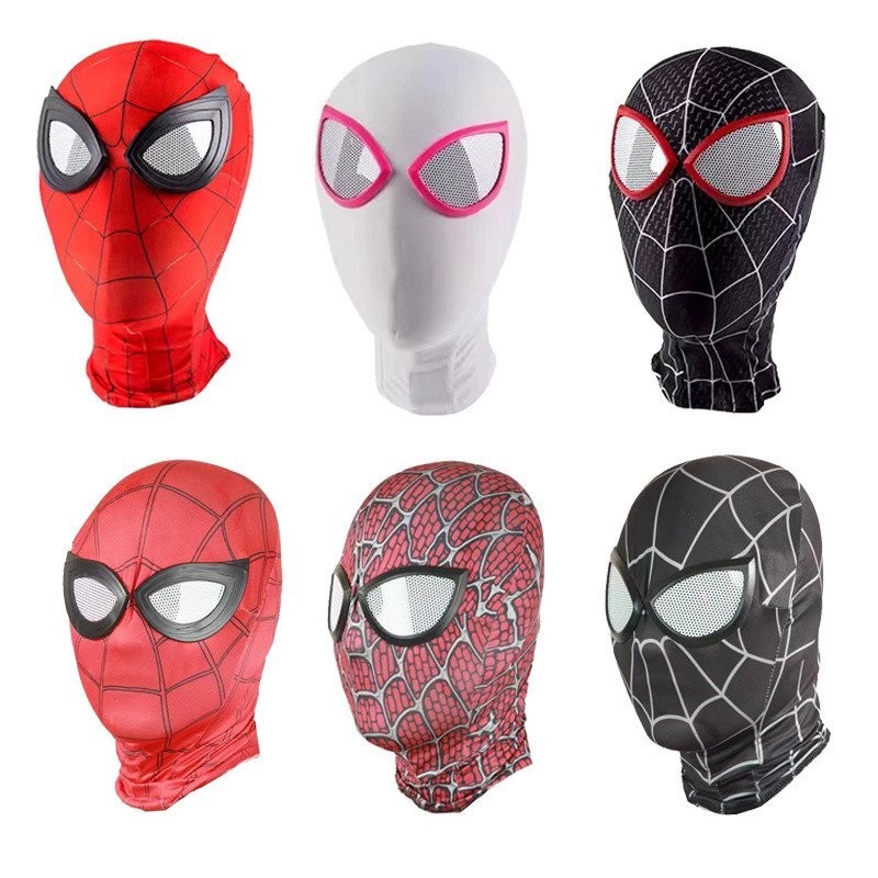 Miles Morales Spider-Man Cosplay Headgear Mask - ของเล่นปาร์ตี้และsculptureFunny