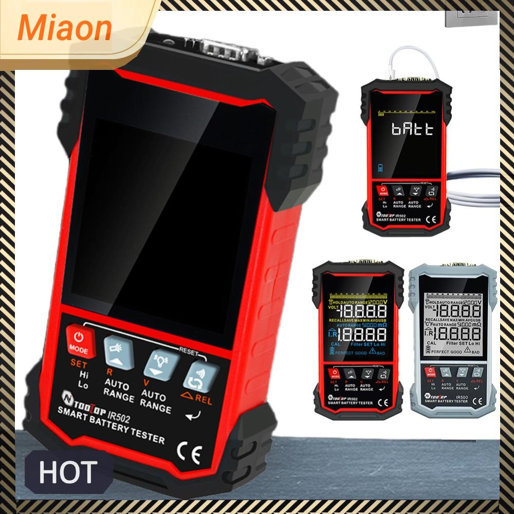 Ir500/ir502 แบตเตอรี่เครื่องทดสอบความต้านทานภายใน 120V 0.00-10m -500 ความแม่นยําสูง