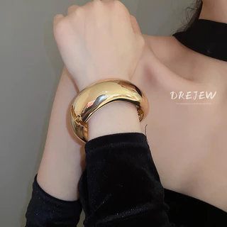 [เดรย์]สร้อยข้อมือปรับหน้ากว้างไม่สม่ําเสมอยุโรปและสหรัฐอเมริกาสร้อยข้อมือที่พูดเกินจริงแฟชั่นลมหนาวบุคลิกภาพเครื่องประดับมือผู
