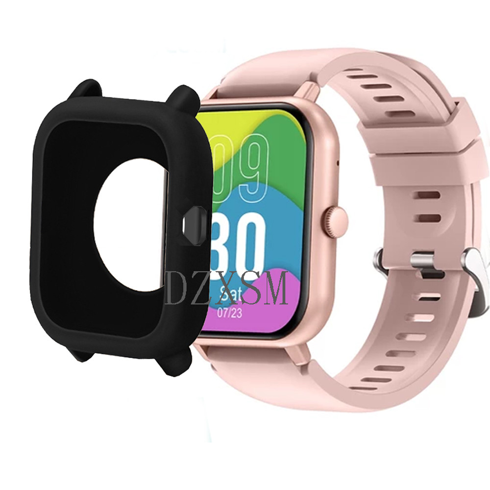 Colmi P20 P28 Plus C61 กรณีหน้าจอฝาครอบป้องกันสําหรับ Colmi P30 P81 กรอบกรณีซิลิโคนอ่อนนุ่มหน้าจอเกร