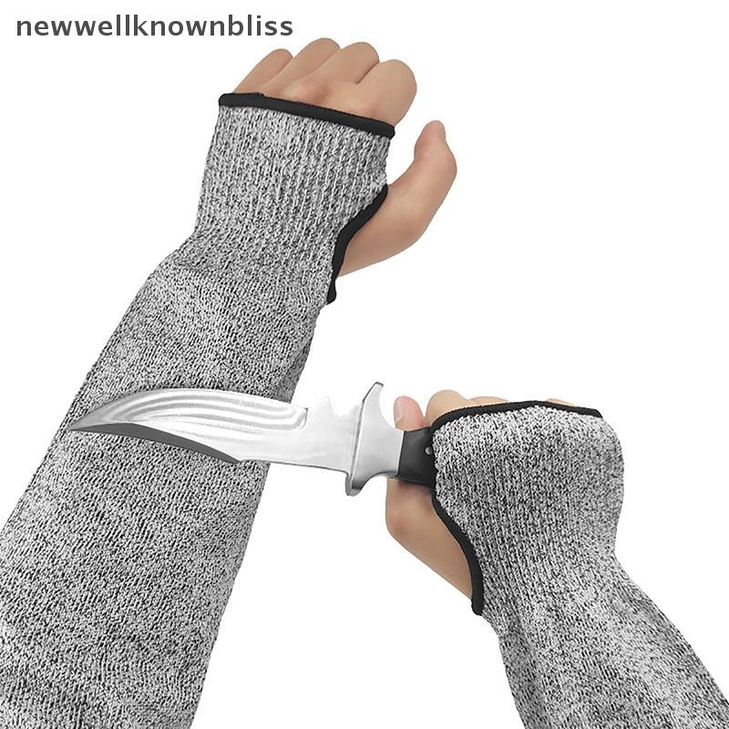 ใหม่wellknownbliss 1 PC ระดับ 5 HPPE ตัดทน Anti-Puncture ป้องกันการทํางานแขนฝาครอบแขนแขนรถการบํารุงรักษาป้องกันถุงมือทํางาน CCD